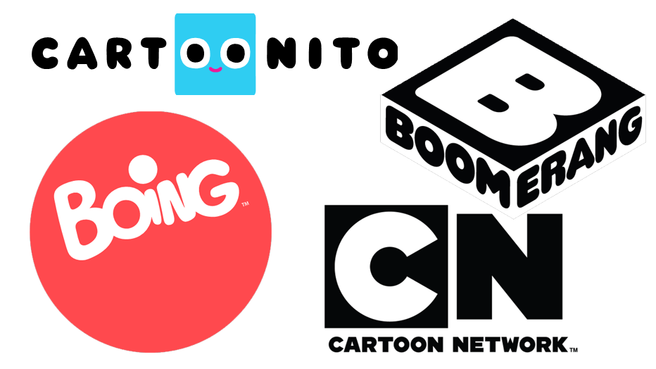 Boing, Boomerang, Cartoonito e Cartoon Network