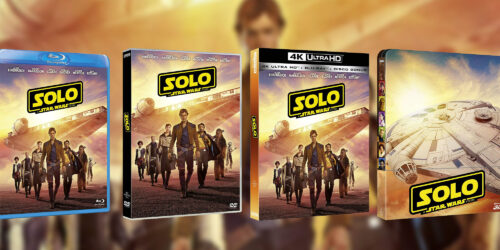 Solo: A Star Wars Story in DVD, Blu-ray e 4k UHD (con clip dai bonus)