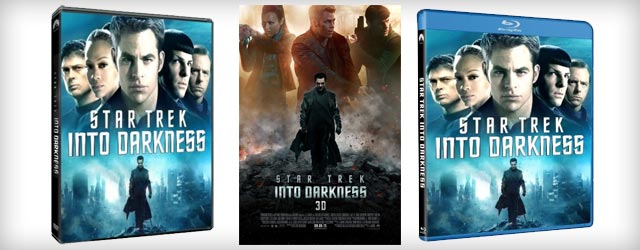 Star Trek Into Darkness in Blu-ray 3D, DVD