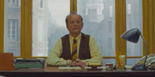 Bill Murray nel film The French Dispatch
