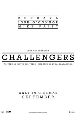 Teaser Poster Challengers di Luca Guadagnino