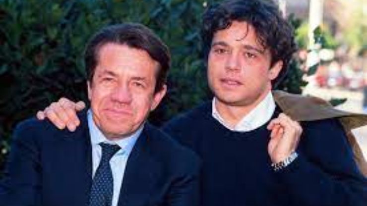 Claudio Amendola col padre Ferruccio