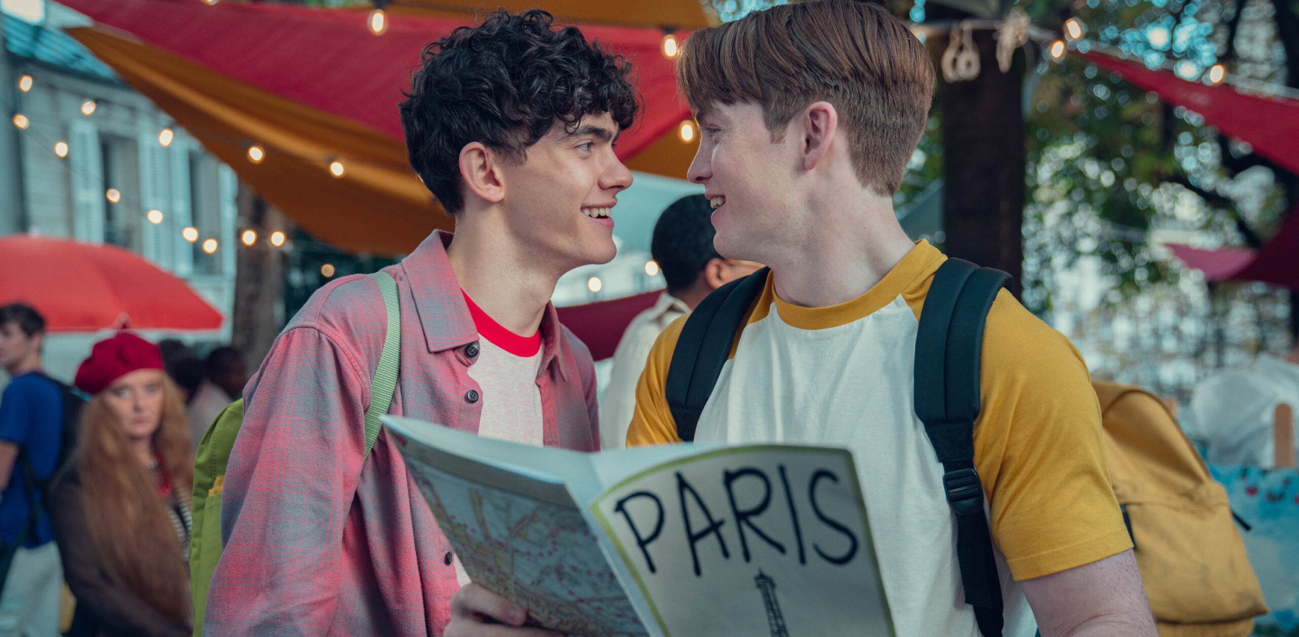 Joe Locke come Charlie Spring e Kit Connor come Nick Nelson in Heartstopper 2x04 [tag: Joe Locke, Kit Connor] [credit: Netflix / Teddy Cavendish]