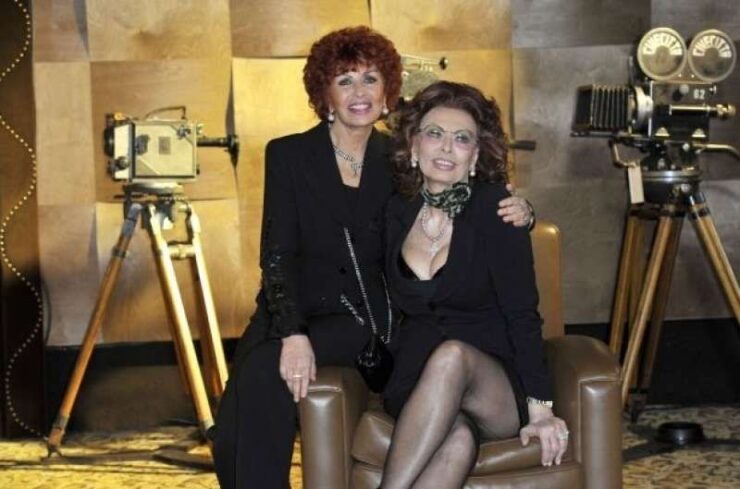 Maria Scicolone e Sophia Loren 