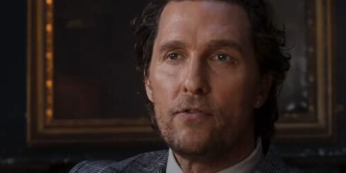 Matthew McConaughey dal trailer di The Gentlemen