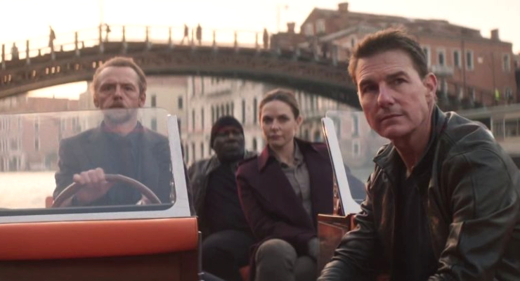 Un frame dal trailer del film Mission impossible