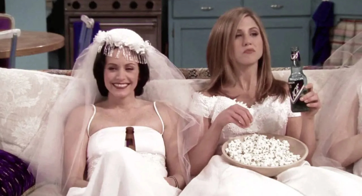 Migliori amici: Monica e Rachel in Friends