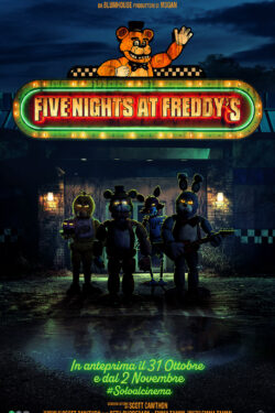 locandina Five Nights at Freddy’s