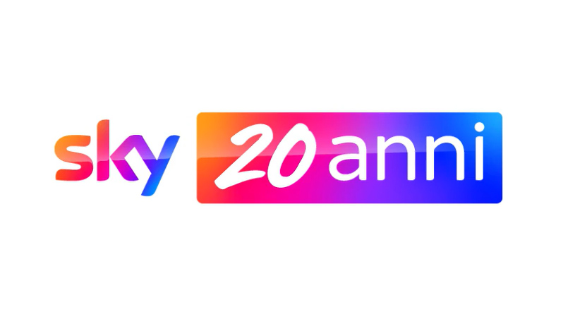 Sky 20 anni - logo evento 2023