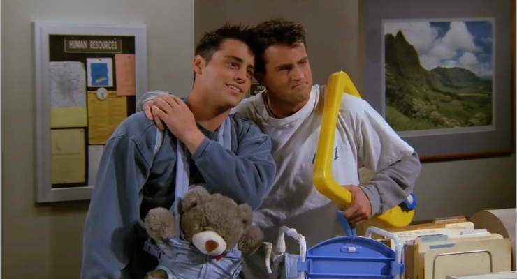 Migliori amici: Joey e Chandler in Friends