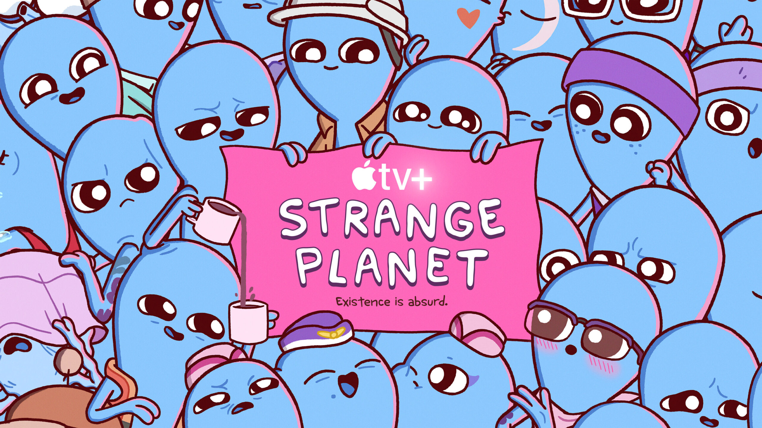 Strange Planet - Uno strano mondo - Poster orizzontale [credit: courtesy of Apple]