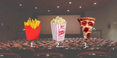 Cosa mangi davanti ad un bel film al cinema? La risposta svela molto di te