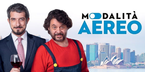 Modalità aereo, su Rai2 la comedy di Fausto Brizzi con Paolo Ruffini e Lillo Petrolo