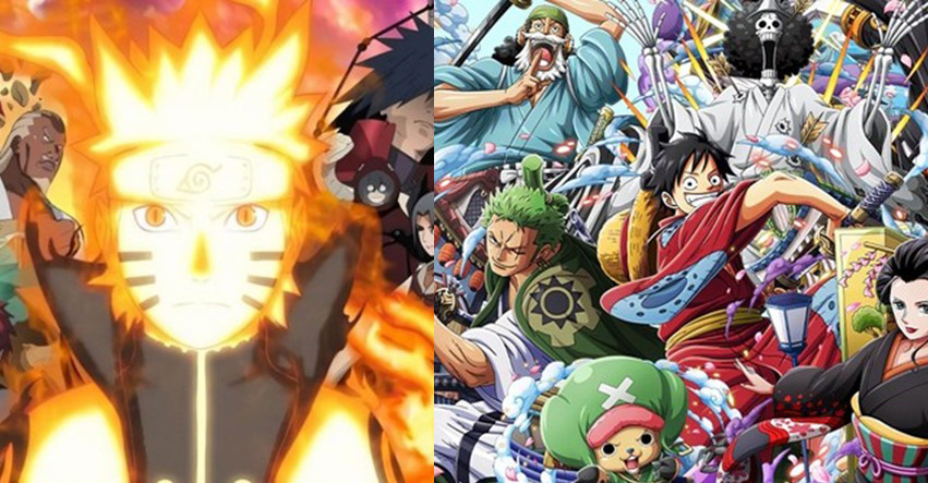 Naruto Shippuden e One Piece