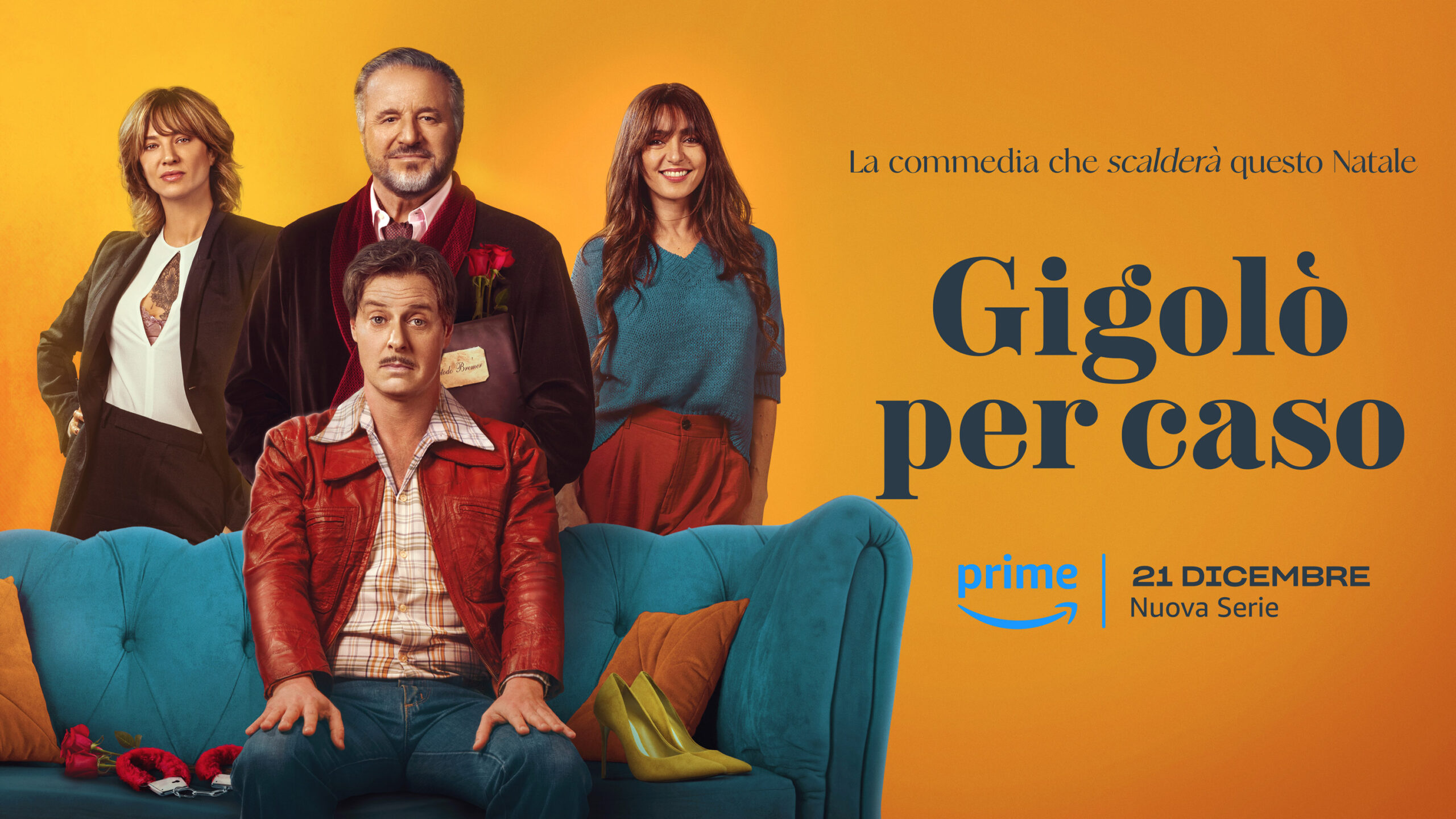 Gigolo Per Caso - Poster orizzontale serie Prime Video