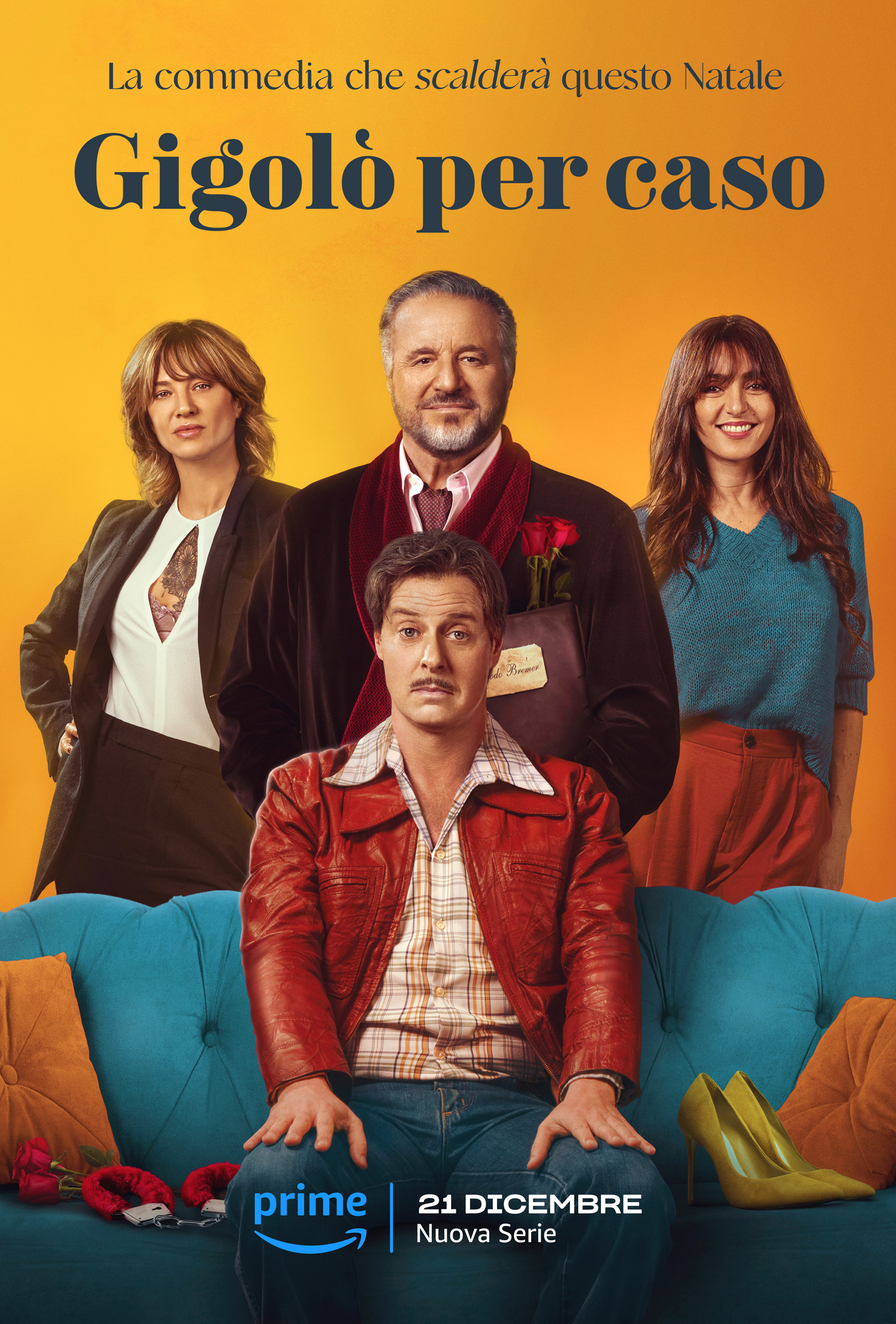 Gigolo Per Caso - Poster verticale serie Prime Video