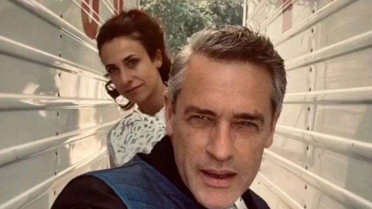 ezio e gloria selfie sposi 