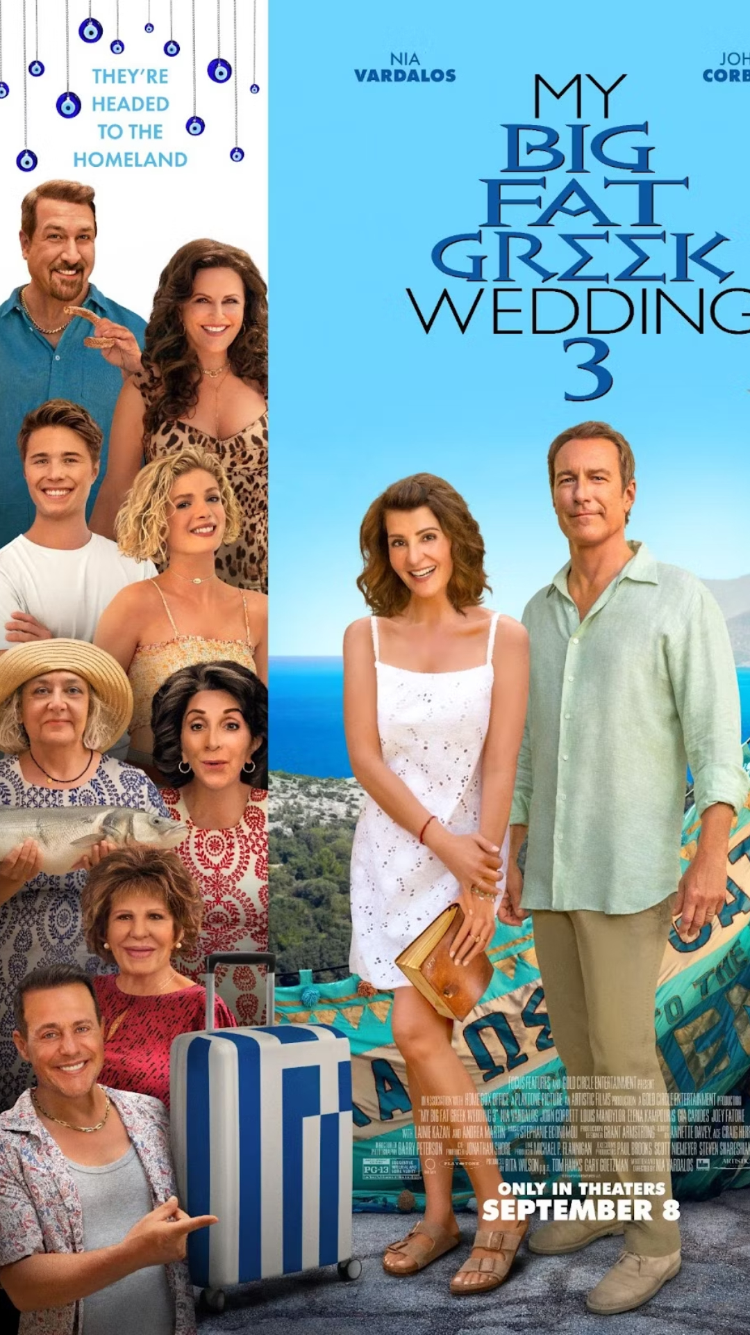 Il poster ufficiale di My Big Fat Greek Wedding 3