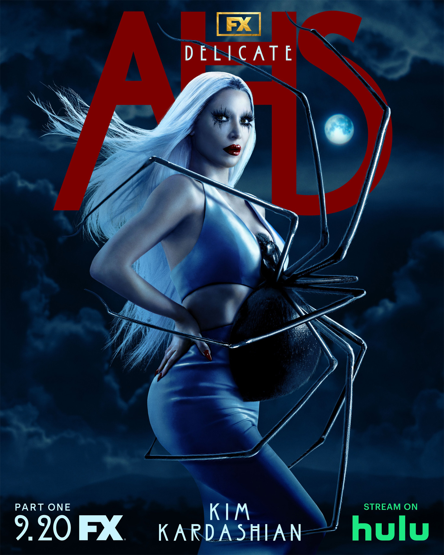 American Horror Story Delicate - Character Poster Kim Kardashian [credit: X: FX]