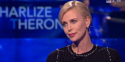 Charlize Theron ospite a Che Tempo Che Fa su Rai3