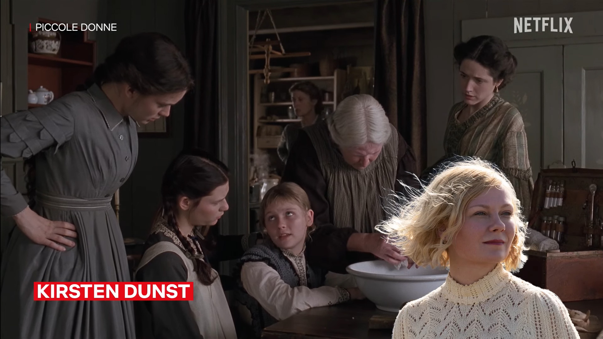 Kirsten Dunst in Piccole donne