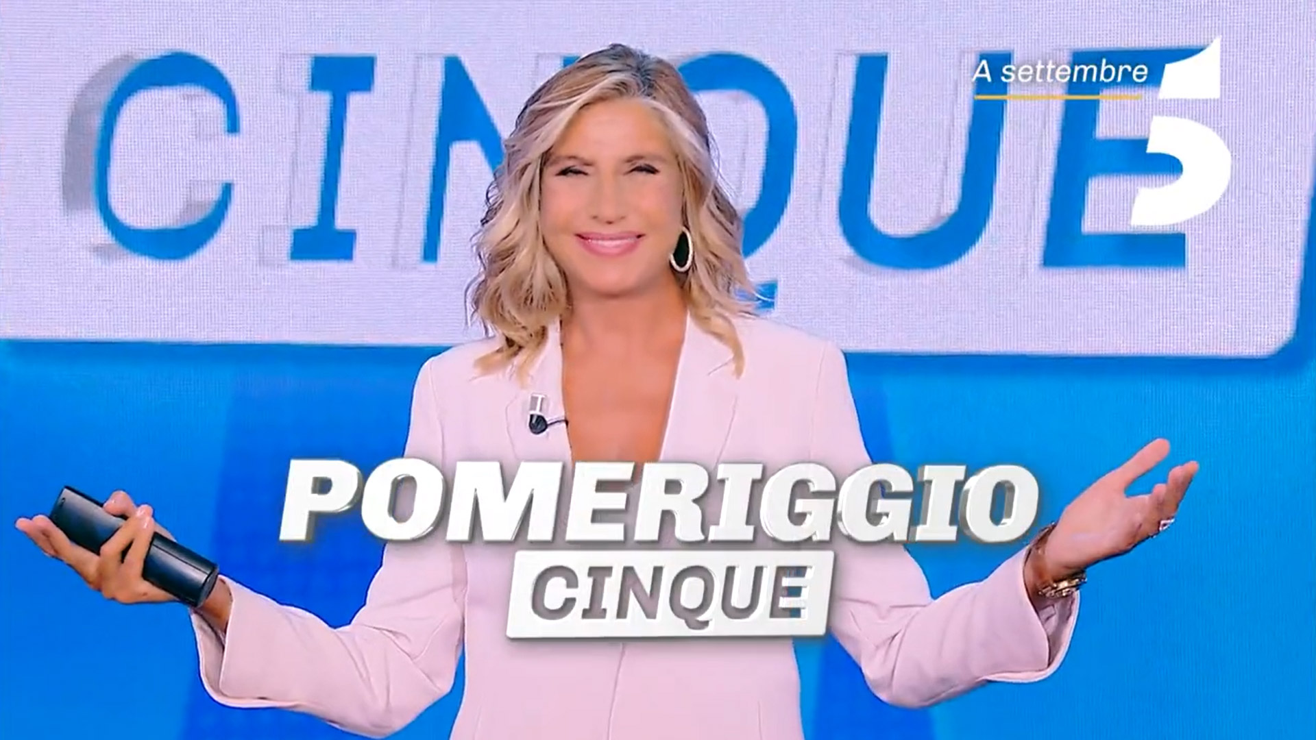 Myrta Merlino nel primo spot di Pomeriggio Cinque