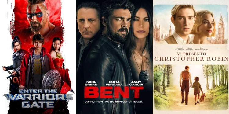Poster The Warriors Gate, Bent - Polizia criminale, Vi Presento Christopher Robin