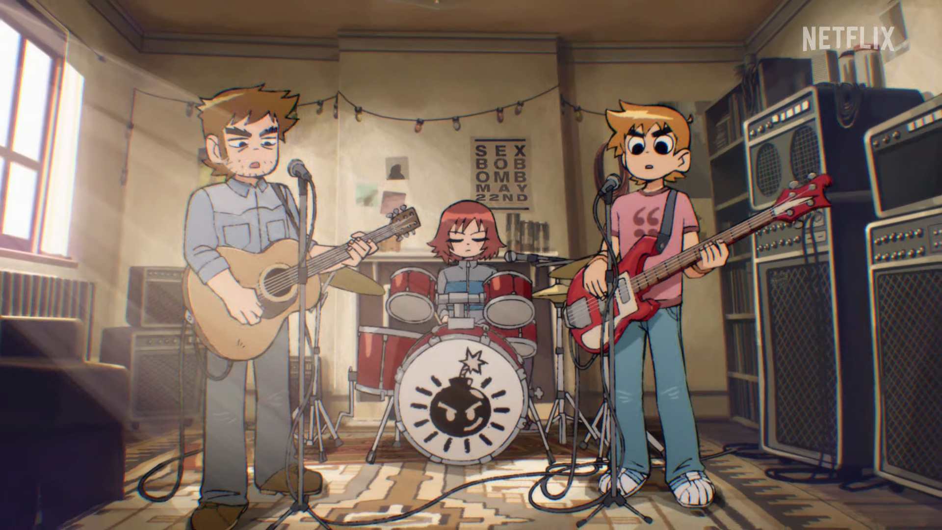 Scott Pilgrim serie Netflix, scena da teaser trailer