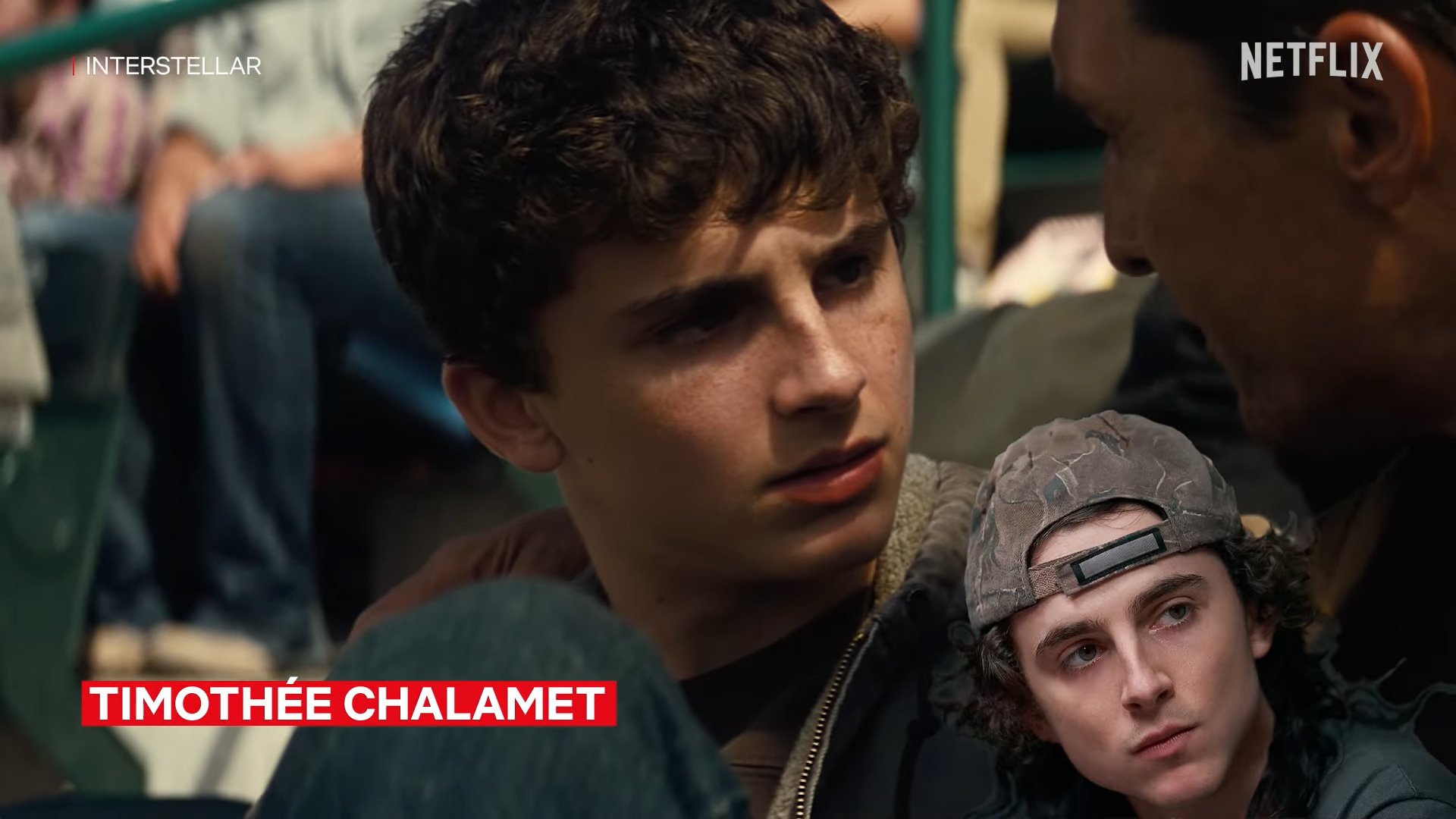 Timothée Chalamet in Interstellar