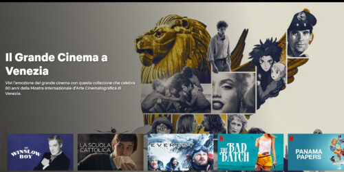 Netflix celebra gli 80 anni del Festival del Cinema di Venezia