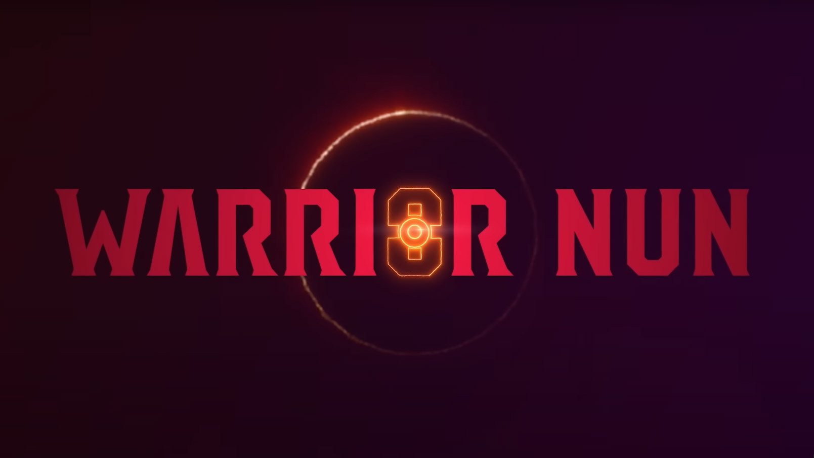 Warrior Nun banner logo wide