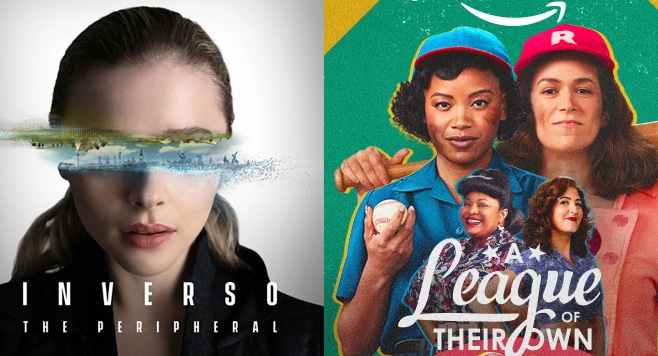 poster Inverso - The Peripheral e A League of their own