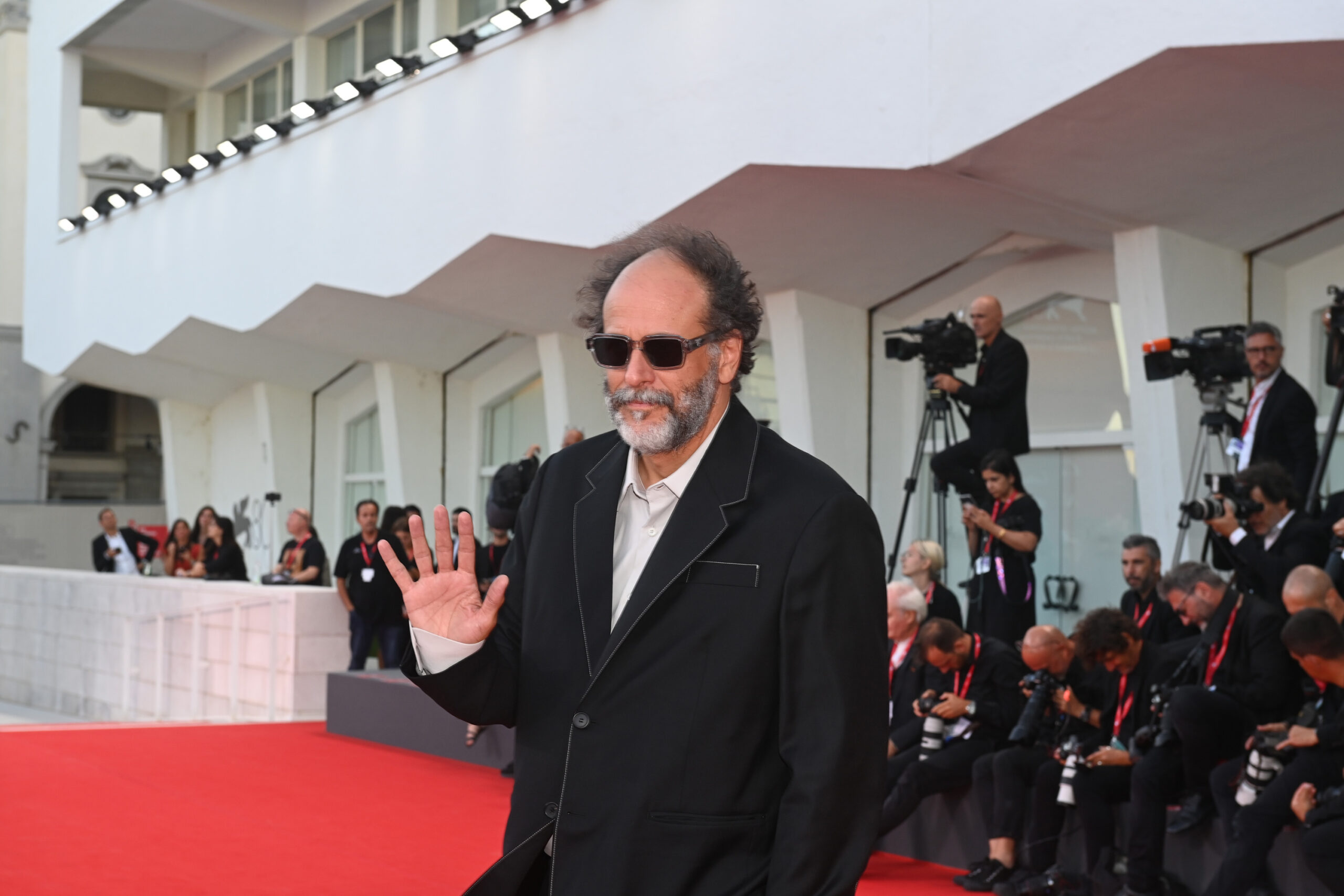 Luca Guadagnino al Red Carpet del film 'Enea' al Festival del Cinema di Venezia 80, il 5 Settembre 2023. [credit: Giorgio Zucchiatti/La Biennale di Venezia-Foto ASAC]