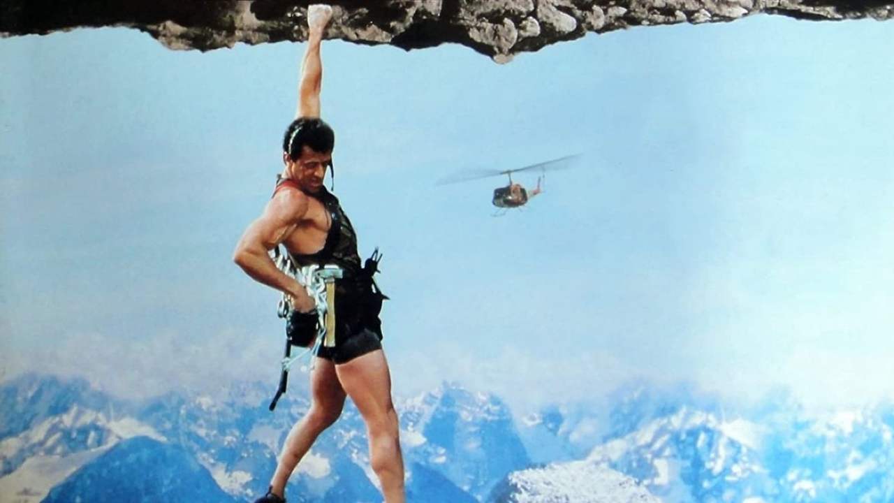 Cliffhanger con Sylvester Stallone
