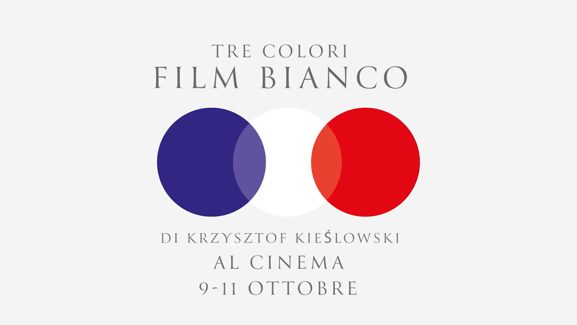 Film bianco (Tre colori) di Krzysztof Kieślowski al cinema il 9-10-11 ottobre 2023