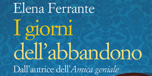 I giorni dell'abbandono di Elena Ferrante - estratto copertina