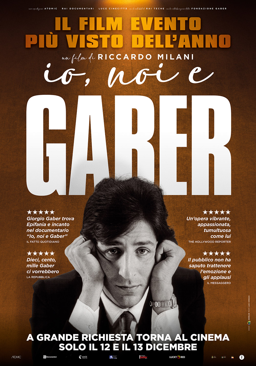 Io, Noi e Gaber - Poster 12-13 dicembre 2023