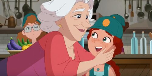 Non fate mai arrabbiare una Nonna, clip dal film Mary e lo spirito di mezzanotte di Enzo D’Alò