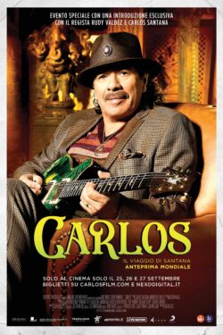 Poster Carlos Il viaggio di Santana di Rudy Valdez