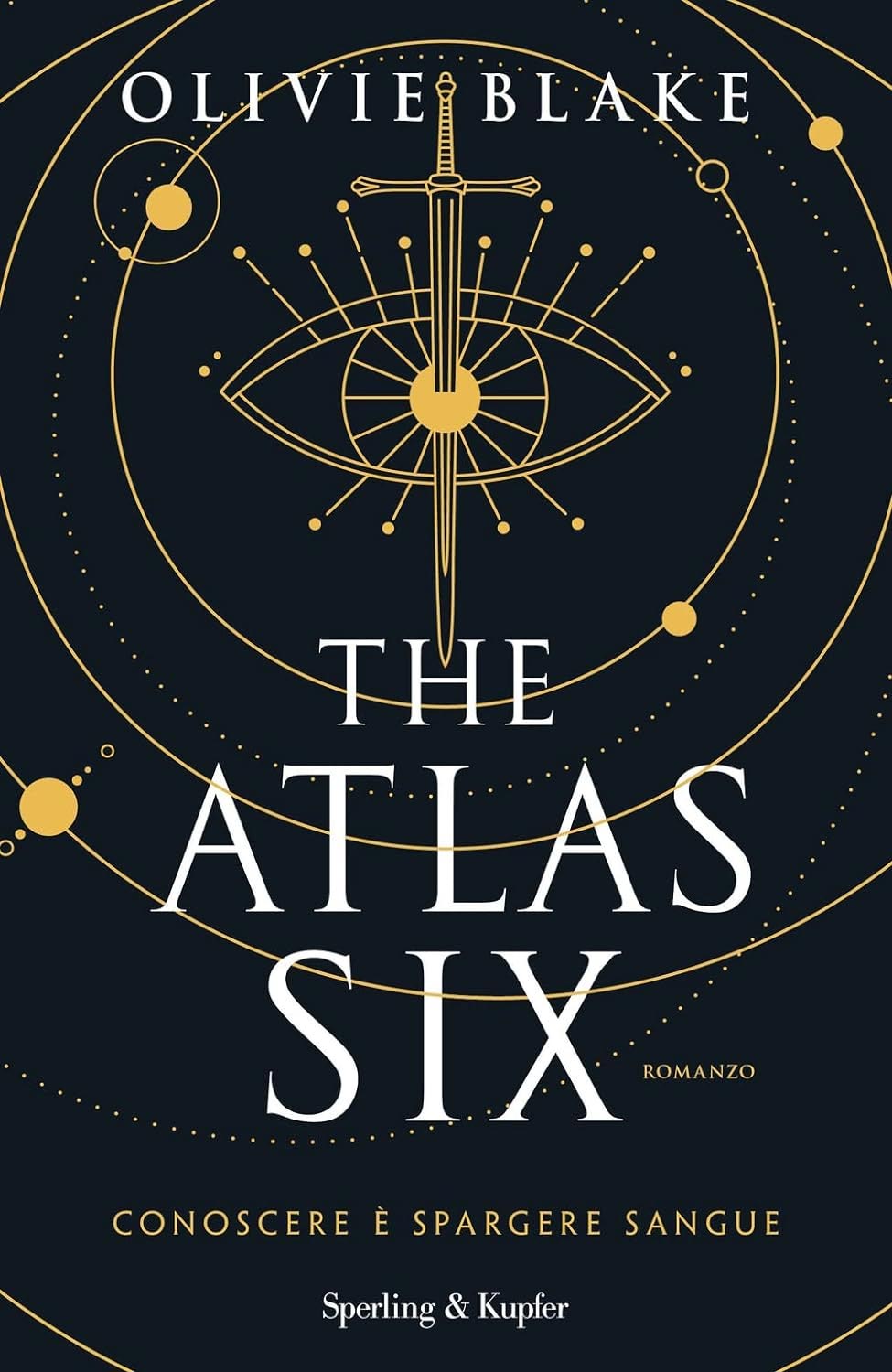 The Atlas Six, copertina libro di Olivie Blake