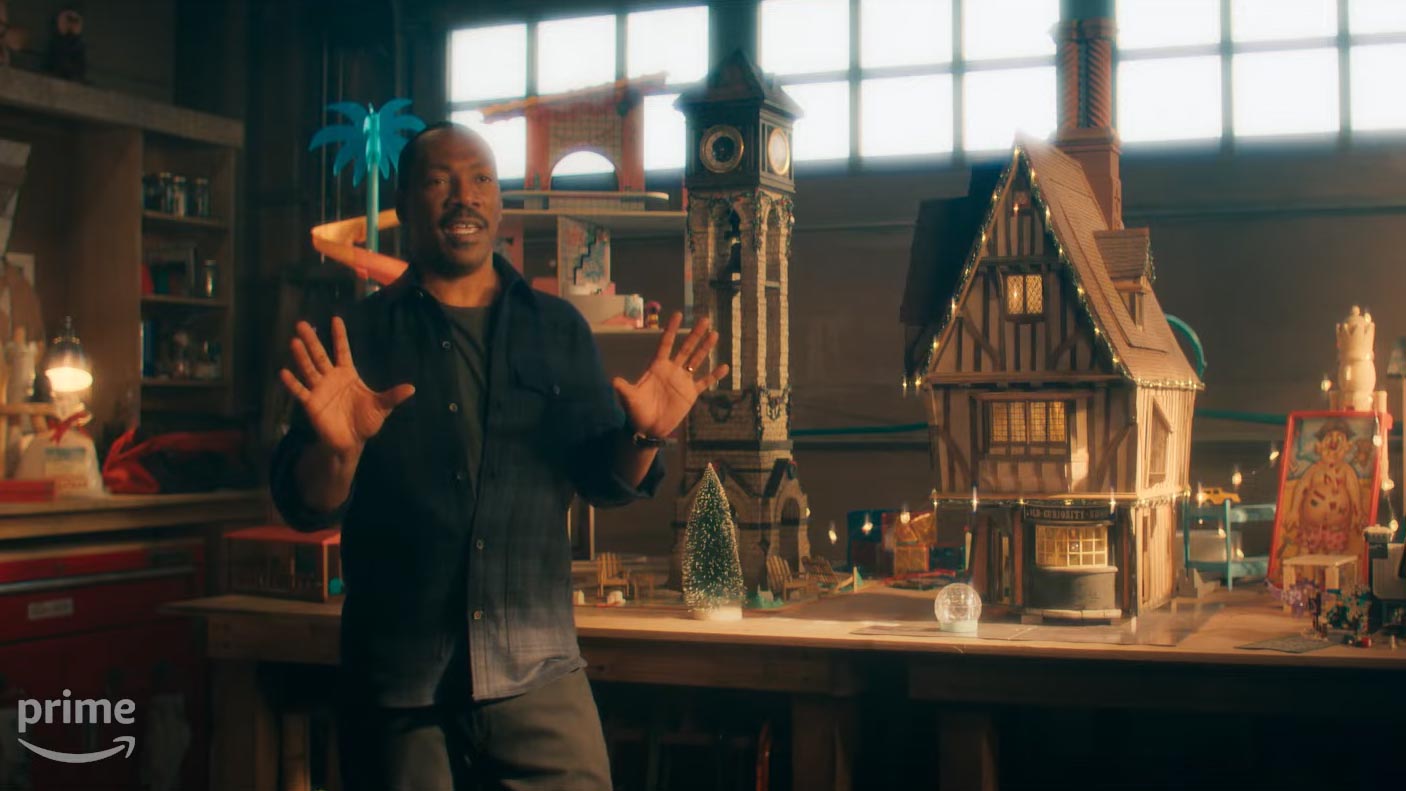 Buon Natale da Candy Cane Lane con Eddie Murphy, scena da trailer