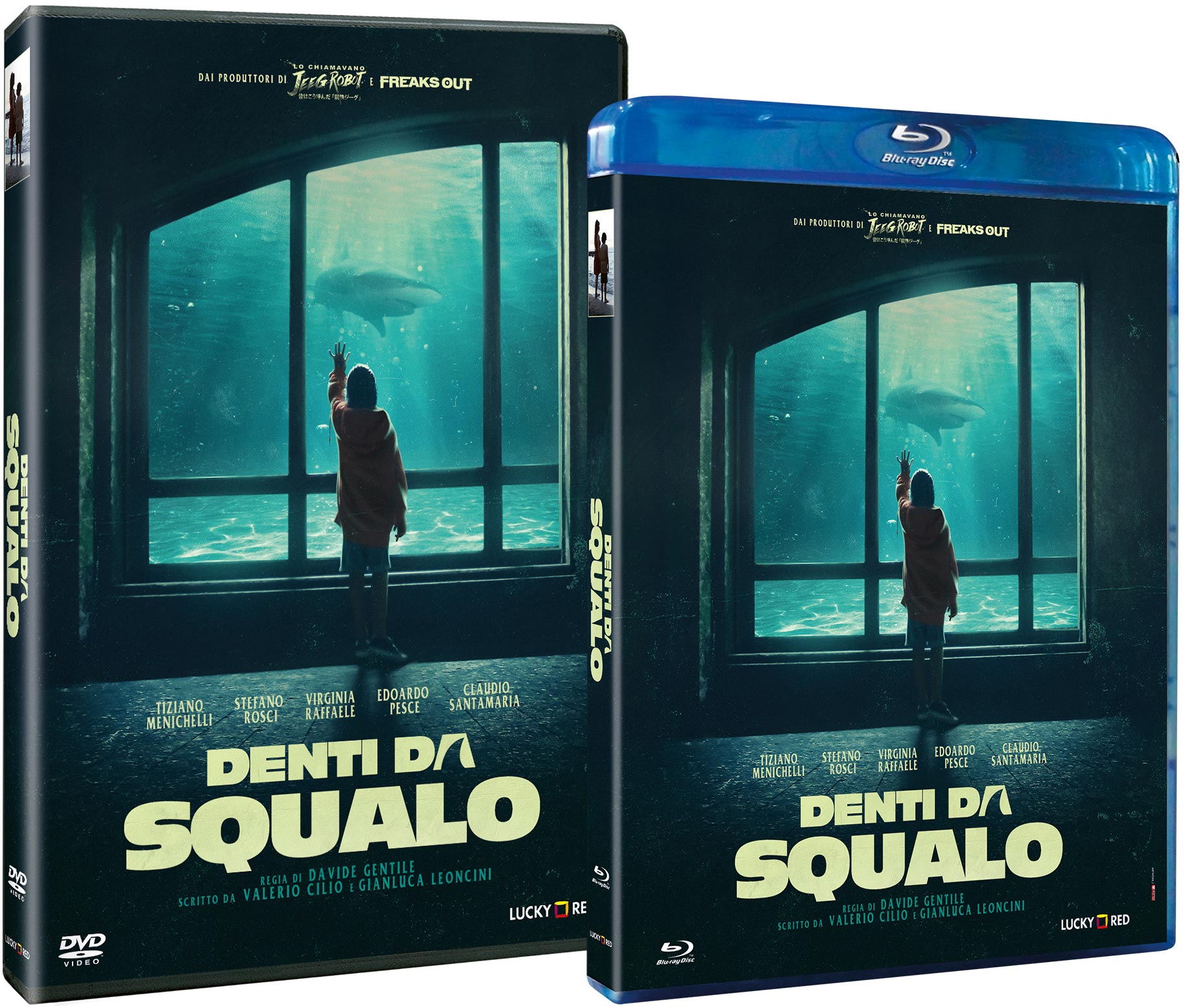 Denti da squalo in DVD e Blu-ray