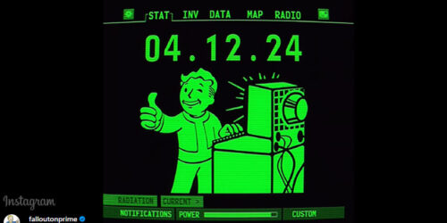 Prime Video annuncia la data del debutto della serie Fallout su Instagram (falloutonprime)