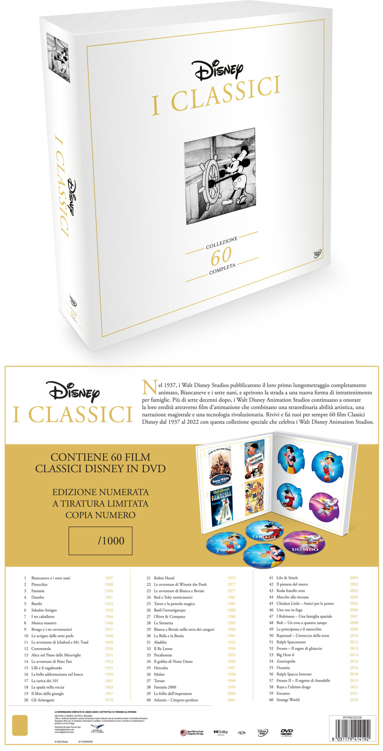 I Classici Disney, Collector's Edition Disney100