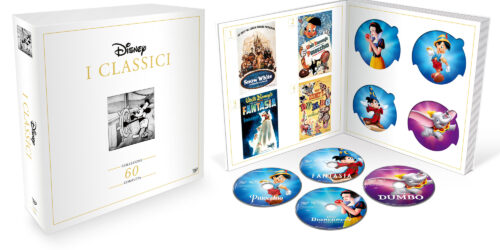 I Classici Disney, la Collector’s Edition Disney100 con 60 film in DVD