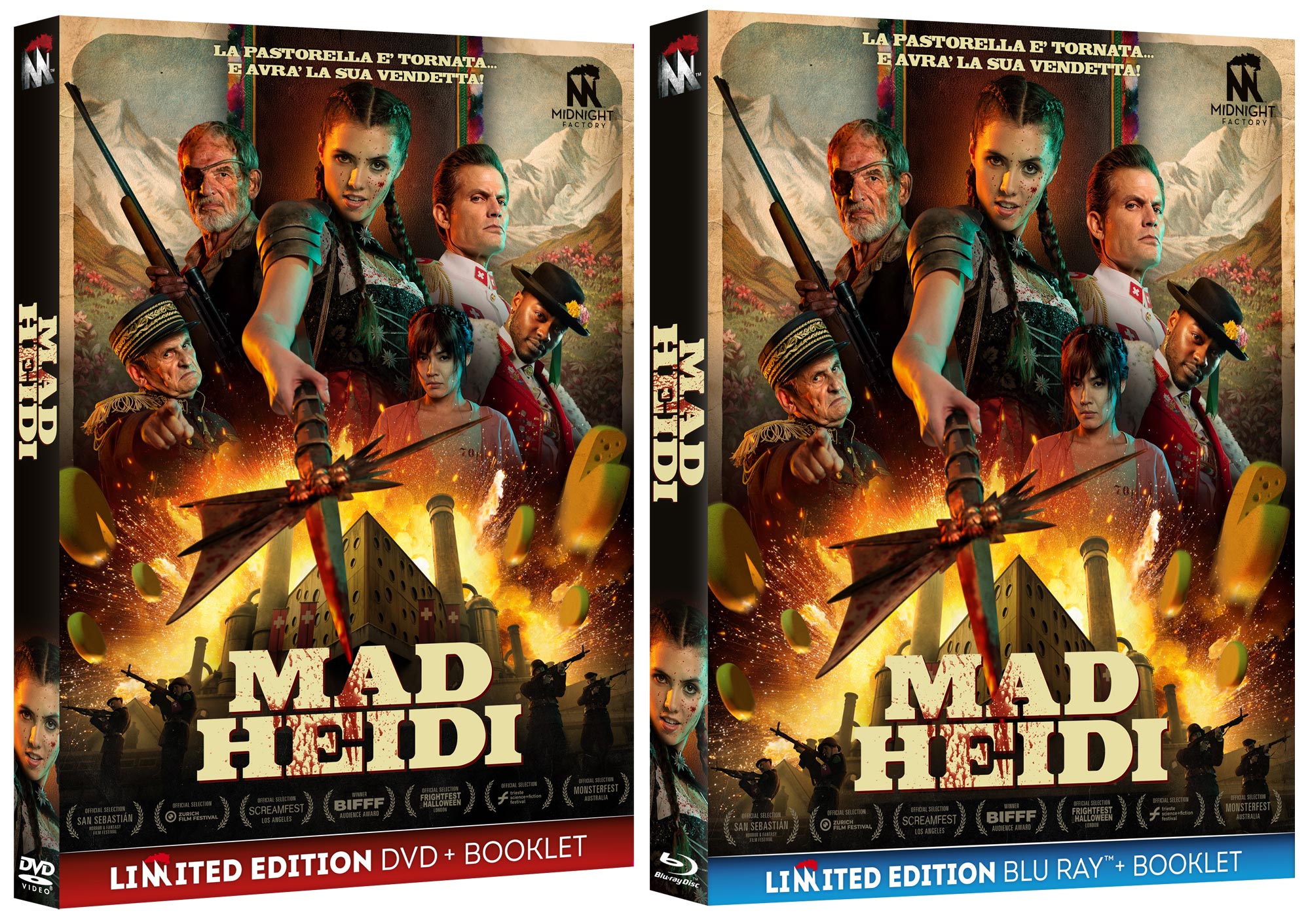 Mad Heidi in DVD e Blu-ray