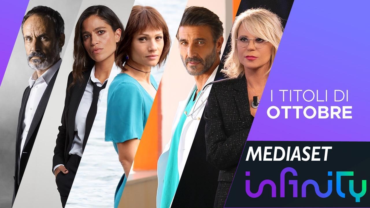 Mediaset Infinity uscite Ottobre 2023