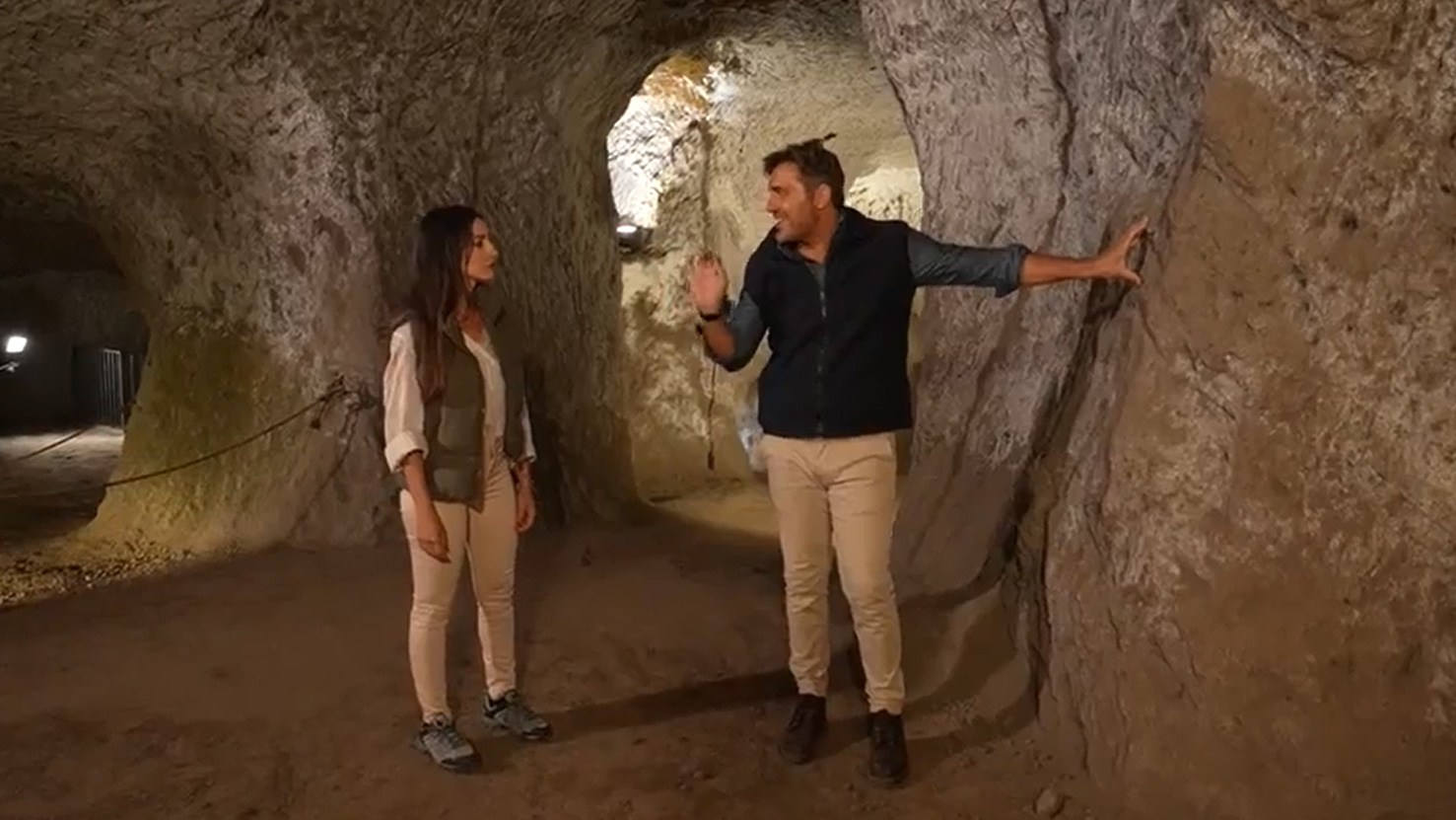 Origini - Rai 2 - Francesco Gasparri e Valentina Caruso