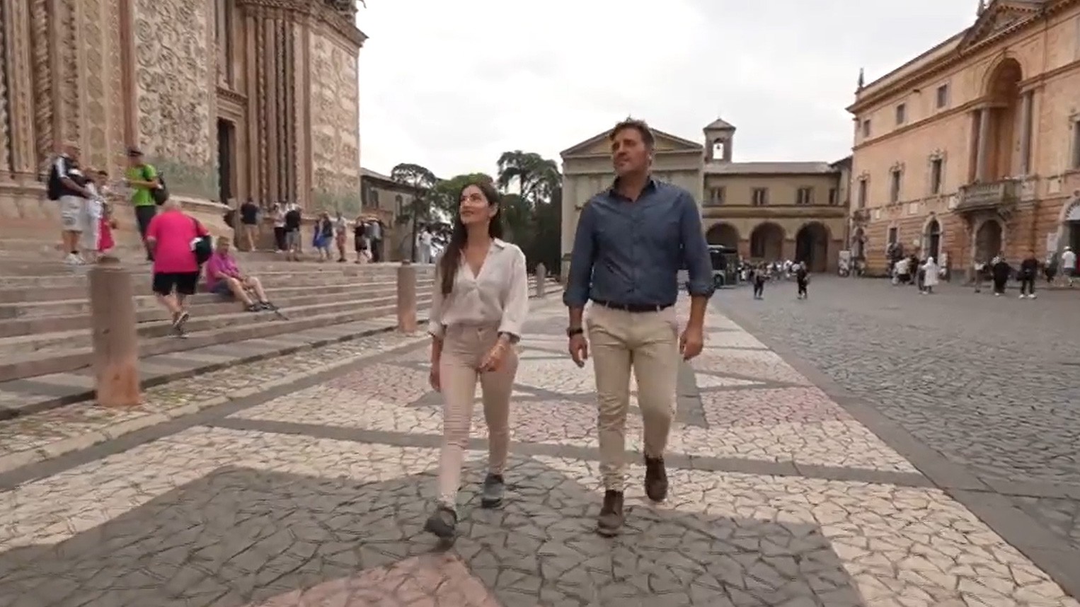 Origini - Rai 2 - Francesco Gasparri e Valentina Caruso