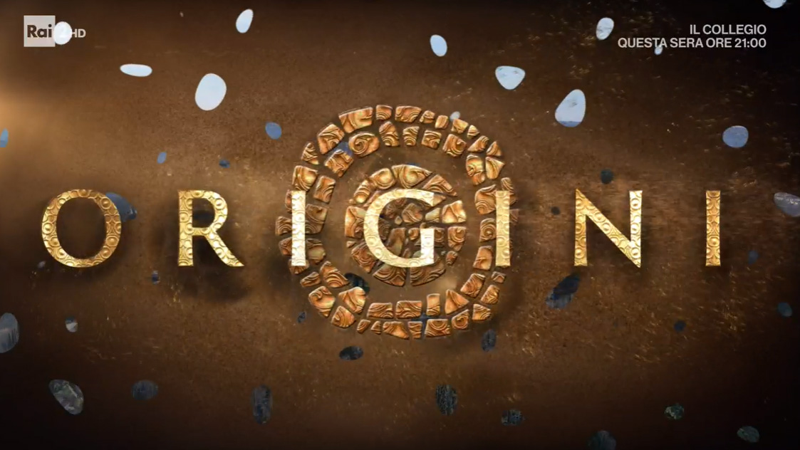 Origini - logo programma Rai2 2023